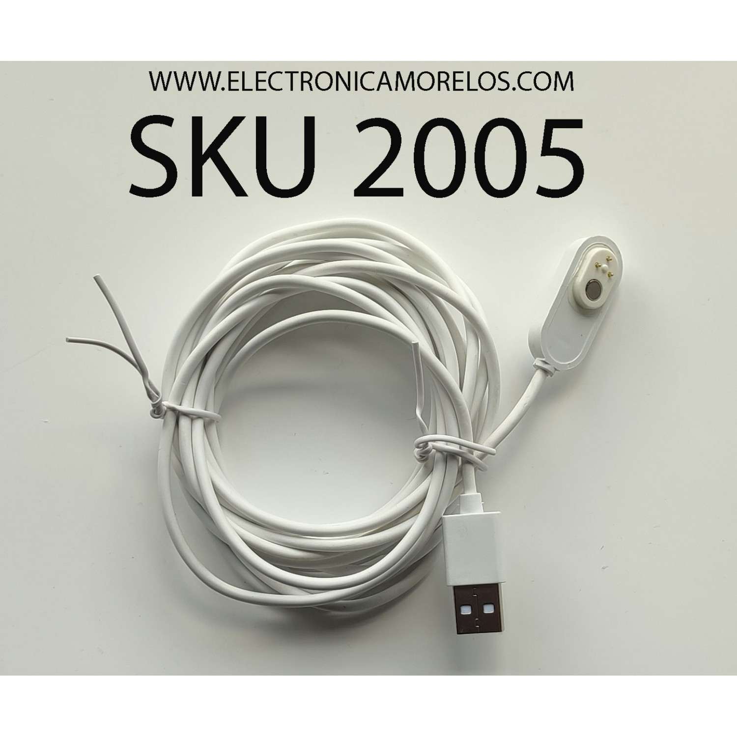 CABLE DE CARGA MAGNÉTICO PAVORA 3.6 M, compatible con Arlo Ultra/Arlo Ultra 2 y Arlo Pro 3/Pro 4	